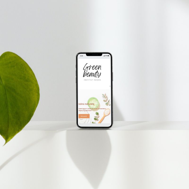 Création site internet Genève - modèle pour estheticienne en suisse